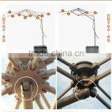 Wholesale Outdoor Sunshade Umbrella Outdoor Patio Umbrella Double Square Wrench Security Guard Umbrella thumbnail-5