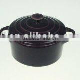 Stoneware Casserole Round Shape thumbnail-1