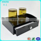 Acrylic Guest Room Supplies, Black Box, Small Drawer Cabinet New thumbnail-5