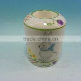 Ceramic Easter Rabbit Candle Holder thumbnail-1