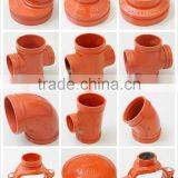 Iron Material and ROUND Head Code Grooved Pipe Fittings thumbnail-1