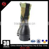 Genuine Leather Waterproof Canvas Combat Jungle Military Camouflage Boots thumbnail-3