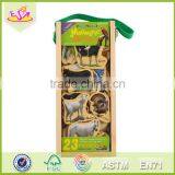 Wholesale 23 Pieces Kids Wooden Magnetic Toys Funny Children Wooden Magnetic Toys W14J002 thumbnail-6