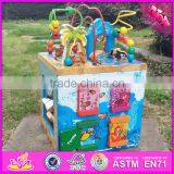 2016 New Design Children Wooden Classic Toy Bead Maze W12D033 thumbnail-6