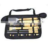 BQ-0032 10 Pcs BBQ Tools in Portable Bbq Bag thumbnail-1