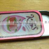 Oil Lip Polish Sliding Case, Lip Stick Slide Tin, Sliding Tin Case thumbnail-1
