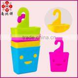 Lovely Design Wall Set Plastic Sundries Basket thumbnail-1