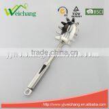 WCJ646 Stainless Steel Utensil SPAGHETTI SERVER Pasta Fork Welding High Quality Mirror Finishing thumbnail-1