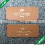 Faux Double Layer Leather Patch With Embossed Logo thumbnail-2