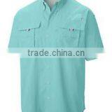 Wholesale Fishing Shirts Short Sleeve Fishing Shirts Fishing Wear Sunscreen Suits Quick Dry Fishing Shirts UV Protect thumbnail-1