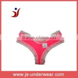 cute thong red thong for teen girl made in China Shantou Gurao manufactory (accept OEM)
