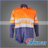 Cotton Flame Retardant Insect Repellent Shirt With Reflective Tapes