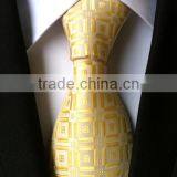 HDYF-42 Wholesale New Design Light Gold for Men's Casual Use Neck Tie thumbnail-1