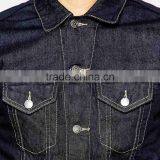 Boys Fancy Jacket Dark Blue With Metal Button Outdoor Casual Wear thumbnail-3