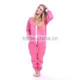 Cheap Adult Onesie Hooded Pajama Zipper up Adult Onesie Plain Colour thumbnail-6