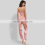 Runwaylover 057 Hot Sale 2017 Ladies Sexy Crop Top And Casual Pant Set thumbnail-2