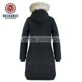 the Wholesale Customized Down Coat With Fur Hood thumbnail-2