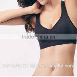 Fitness Quick Drying Nylon Spandex Fabrics Padded Women Yoga Sports Bra thumbnail-3