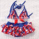 Fashion Sweet Two Piece 3-7 Years Old Kids Swimwear Baby Girls Swimwears thumbnail-4