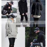 Unisex Hip Hop Streetwear 100% Cotton Side Slit Hoodies thumbnail-1