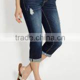 Capri With Destruction and Back Flap Pockets #82397 thumbnail-1