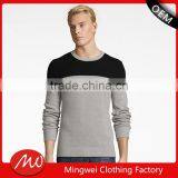 Shantou OEM Factory Model Men Cashmere Sweater Winter Pullover Sweater With Lowest Price thumbnail-1