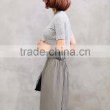 Fashion Style Tight Fit Short Sleeve T-shirts for Women thumbnail-3