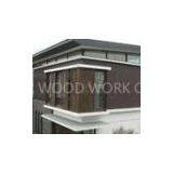 Solid WPC Houses Panel Wallboard / House Decoration Material