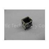 Single Port (1X1) 100BASE-Tx Rj45 Moudlar Jack With Led Magnetic RJ45, Integrated Magnetics Rj45 thumbnail-1