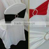 Lycra Spandex Chair Band With Diamond Buckle and Chair Covers