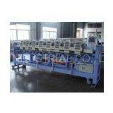 4 6 8 Heads 15 Needle Flat / Cap Embroidery Machine For Business thumbnail-1