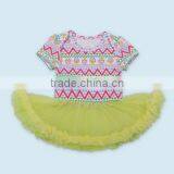 2017 New Hot Sell Summer Easter Day Green Suit, Baby Set ,high Quqlity , Romper With Headband thumbnail-3