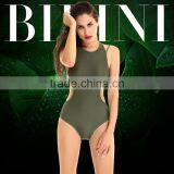Ladies' Cover Belly Slim Siamese Triangle Sports Swimming Suit thumbnail-6