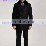 Latest Design Cheap Fashion Black Mens Wool Carding Machines Jacket