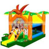 Inflatable Castle Combo Moonwalk Jumper for Kids Bouncers With Slide for Sale thumbnail-1