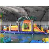Giant Inflatable Obstacle Course/commerial Palm Obstacle Course
