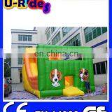 Octopus Inflatable Slide Teo Plays Slide