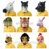 Fashion Funny Natural Klipdas Rabbit Party Colorful Latex Rubber Full Head Masks thumbnail-5