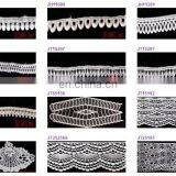 Elastic Black Dress Material 3 cm Nylon Lace Braid thumbnail-3