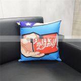American Vintage Style Custom Printed Cushion Cover thumbnail-3