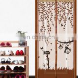 Anti Mosquito Magnetic Curtain Bird Style Print Polyester Fiber