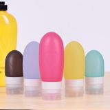 Free Sample Nontoxic Silicone Shampoo Shower Gel Cosmetic Bottle