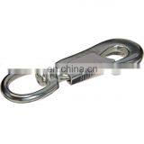 Malleable swivel round clip bolt snap hook for dog collar