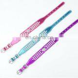 Three Rows Crystal Diamond Crown Pet Collar Leash Training Dog Pulling Rope Pet Neck Chain Pet Supplies thumbnail-4