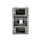 Handrail Post Balustrade Pillar Stair Railing Stainless Steel D Shape Glass Clamp Fittings thumbnail-4