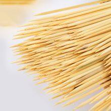 3.0mm*30cm Bamboo Skewer Sticks BBQ/Fruit/Kebab Natural Wood Sticks Barbecue Stick 100PCS/bag thumbnail-1