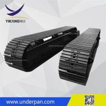Custom 60 Tons Crawler Mobile Crusher Chassis Steel Track Undercarriage for Heavy Machinery From China thumbnail-1
