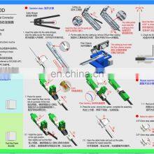 High Quality Green Optical FTTH ESC250D SC APC Fiber Optic Fast Connector thumbnail-5