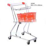 Japan Style Unfolding Smart Zinc Plated Shopping Trolley thumbnail-6