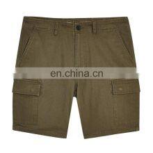 Custom Fashion Street Wear Pants Gym Hip Hop Style Mens Casual Cargo Shorts With Big Side Pockets thumbnail-2